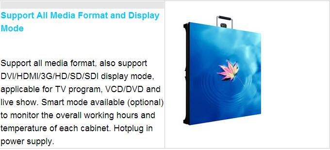 3D P4.81 SMD LED 表示 7500cd/M2 の HD 適用範囲が広い LED のビデオ・ディスプレイ 500 x 500mm のキャビネット サイズ