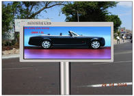 透明な LED スクリーンの広告、セリウム 16mm ピッチ ピクセル電子表示板